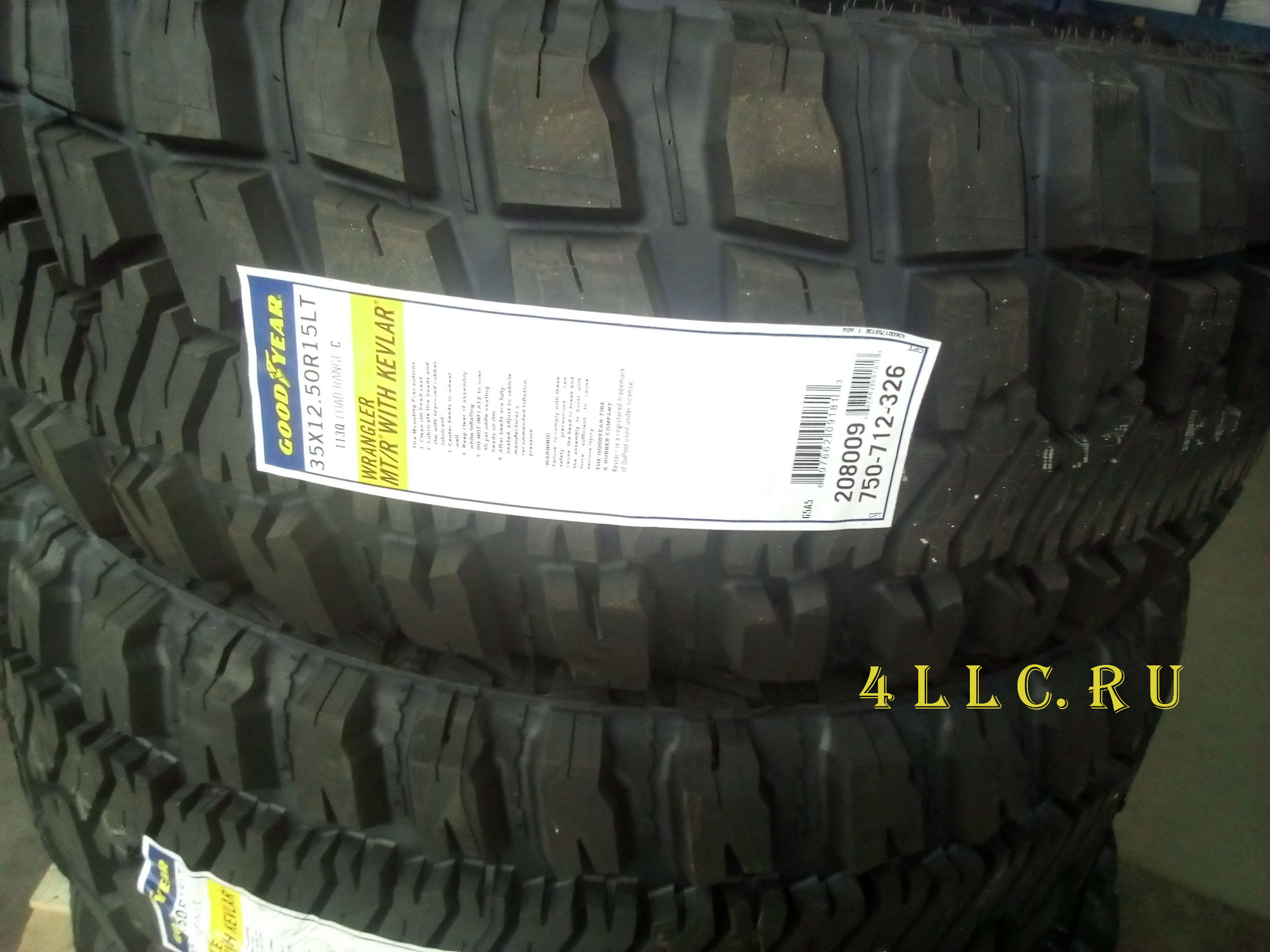 GOODYEAR Wrangler MT/R With Kevlar 35/12.5R15 113Q